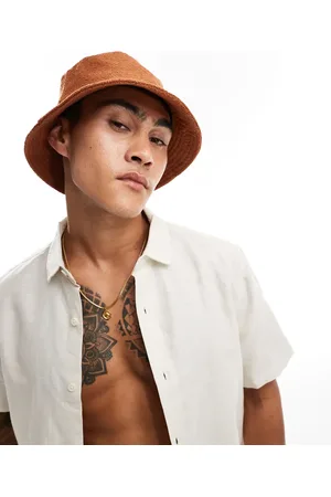 ASOS Textured bucket hat in