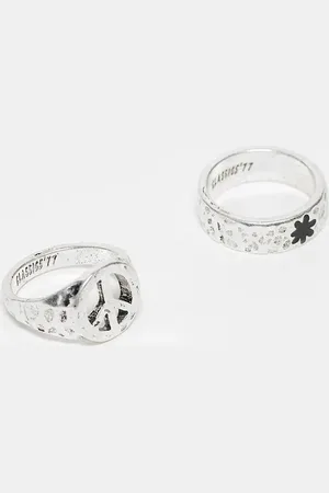Classics 77 Peace and love ring set in