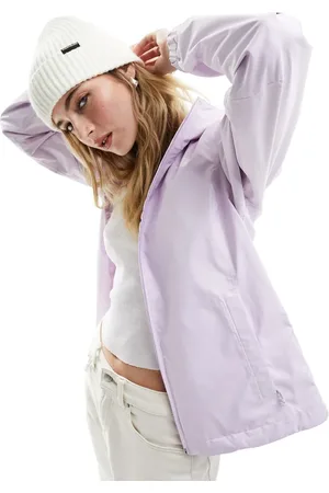 The North Face Quest logo jacket in lilac