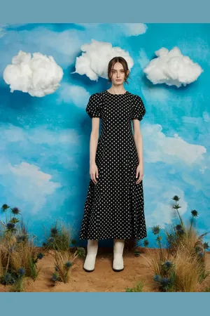 Sister Jane Star embroidered maxi dress in