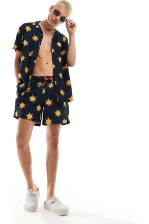 Hunky Trunks Wavy sun swim shorts co ord in