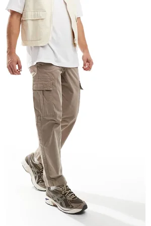 HUGO BOSS Sisla cargo trousers in beige