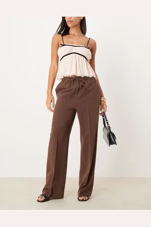 ASOS Tailored pull on trousers in