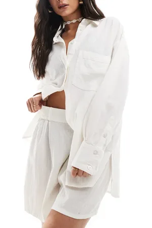 ASOS Kayla mix and match beach shirt in