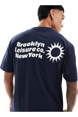 ASOS Relaxed t-shirt in with city back print