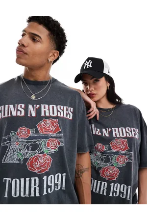 ASOS Unisex oversized license t-shirt with Guns N