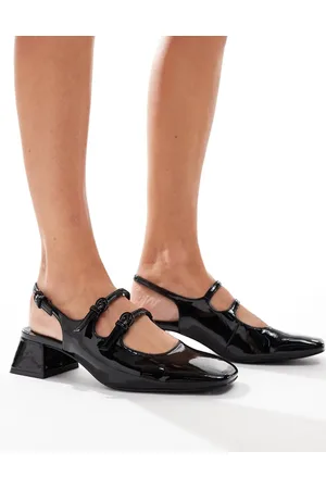 Stradivarius Heeled mary jane shoe in