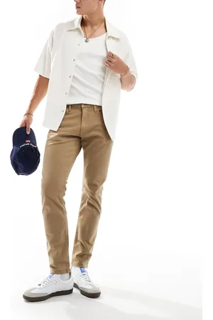 Ralph Lauren Sullivan slim fit overdye jeans in khaki tan