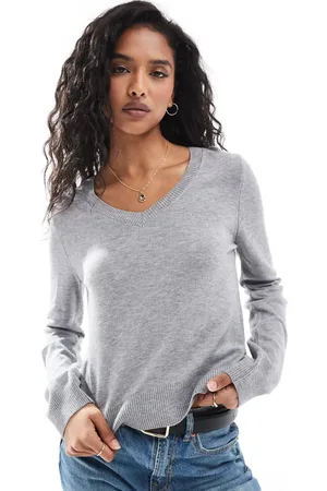 Stradivarius V neck jumper in