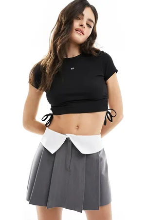 Tommy Hilfiger Cropped ribbed top in