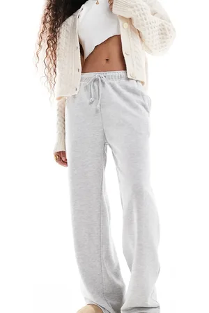 Stradivarius Petite wide leg jogger in