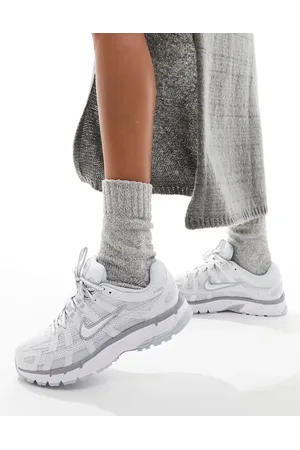 Nike P-6000 unisex trainers in and silver
