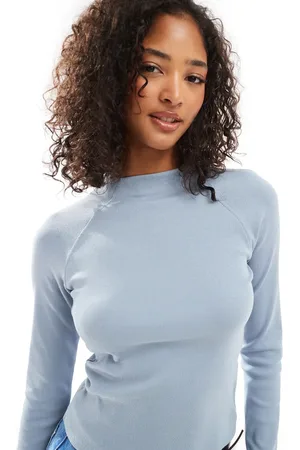 Stradivarius Semi high neck top in