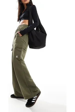 adidas Essentials woven cargos in olive