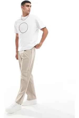 Bershka Chest embroidered t-shirt in