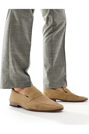 Schuh Randy loafers in stone suede
