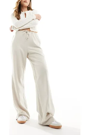 Stradivarius Pull on casual trouser in beige