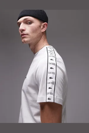 Lacoste Large logo loose fit t-shirt in