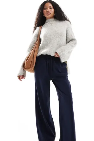 Stradivarius Petite pull on trouser in