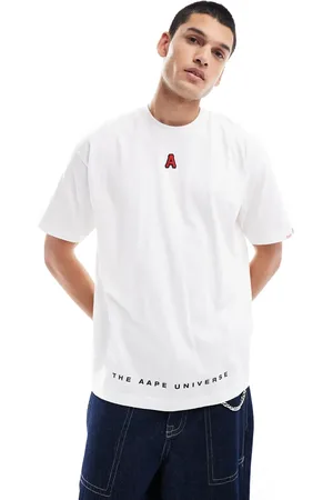 A Bathing Ape Aape by A Bathing Ape embossed logo t-shirt in
