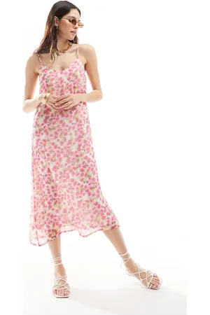 VERO MODA Cami midi dress in floral