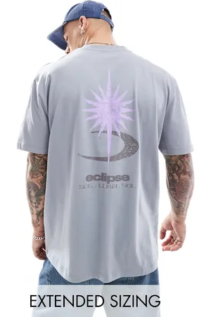 ASOS Oversized t-shirt in with celestial back print