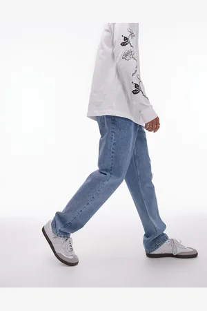 Topman Straight jeans in light