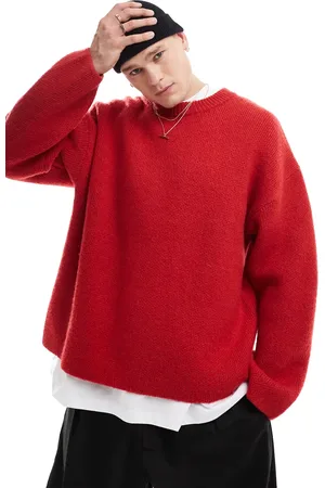 Weekday Teo wool blend oversized jumper in