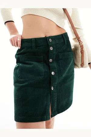 JDY Cord a line skirt in