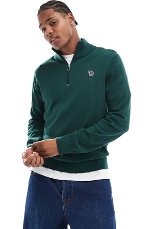 Paul Smith Half zip jumper with icon logo in