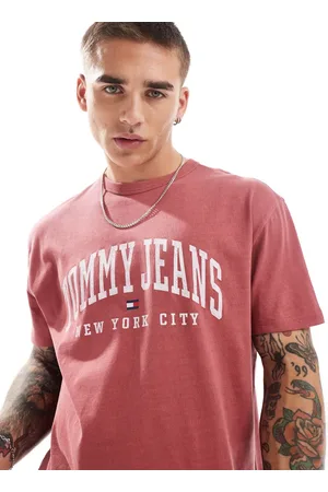 Tommy Hilfiger Varsity logo t-shirt in washed