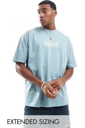 ASOS Oversized t-shirt in with Brooklyn city print