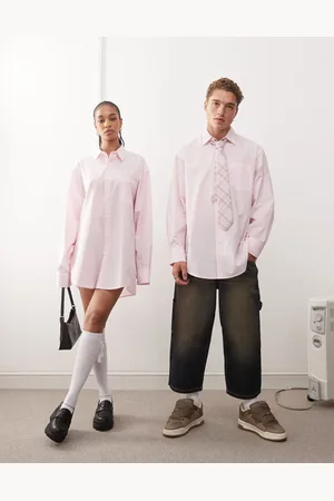 COLLUSION Unisex super oversized shirt in