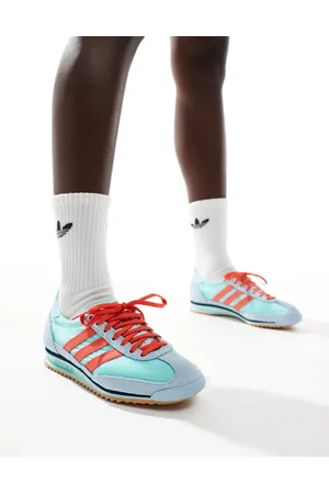 adidas SL 72 OG in turquoise and red