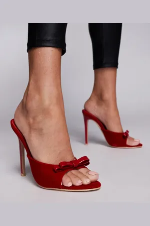 Simmi London Simmi London Halina Bow heeled mule in
