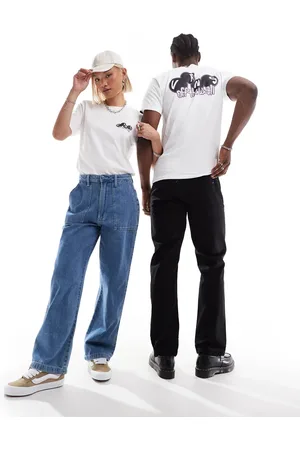 Vans Scuttle short sleeve back print t-shirt in