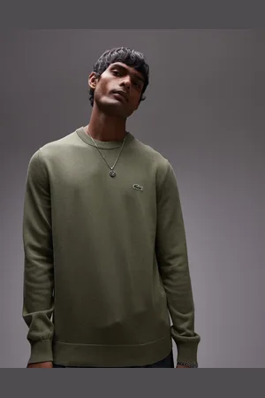 Lacoste Knit jumper in kahki