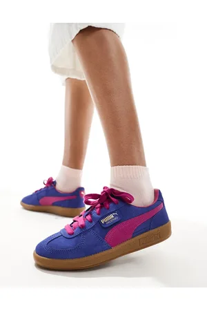 PUMA Palermo trainers in purple