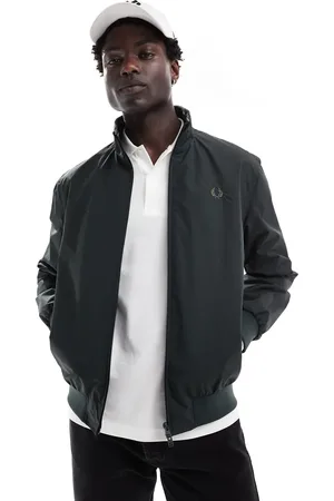 Fred Perry Brentham jacket in forest