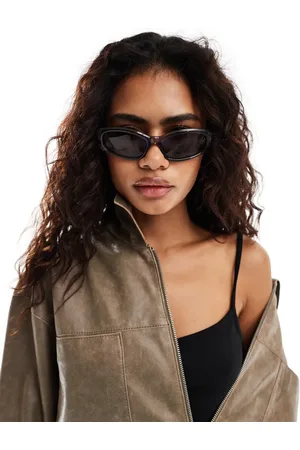 Weekday Sleek rectangle sunglasses in