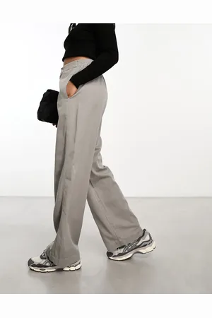 ASOS Soft barrel leg trouser in