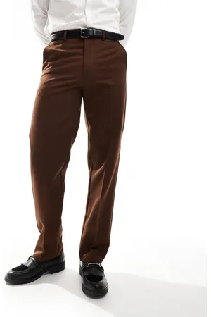 ASOS Smart straight leg trousers in