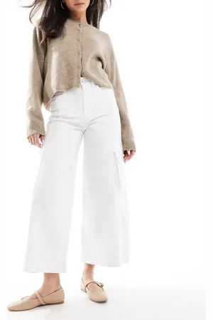 SCALPERS Cargo Cullote Denim Pant In