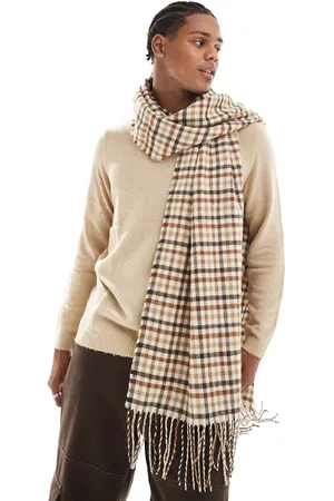 ASOS Heritage check scarf in