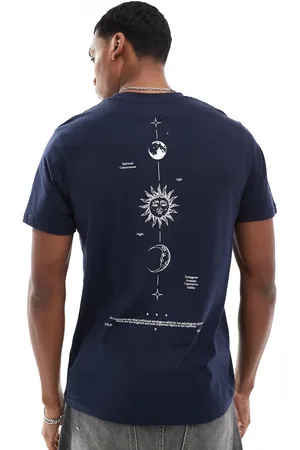 ASOS T-shirt in with celestial spine print