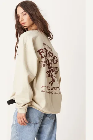 Miss Selfridge Rodeo oversized sweatshirt