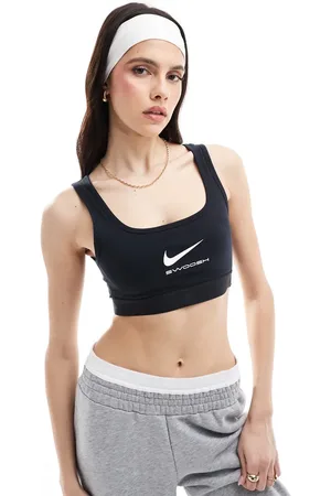 Nike Trend cropped jersey in and white