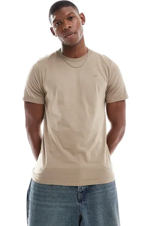 Hollister Icon logo t-shirt in beige