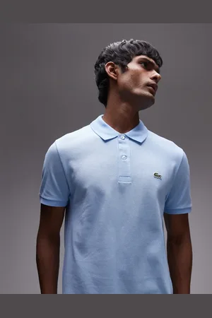 Lacoste Slim fit logo pique polo in light