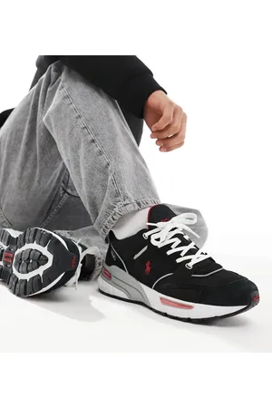 Ralph Lauren Trackster 250 trainer with logo in